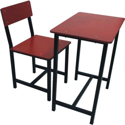 1 Seater School Desk with Iron Frame Manufacturers in Delhi