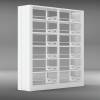 Adjustable Bookshelf with Electrostatic Powder Coating Manufacturers, Suppliers, Exporters in Delhi