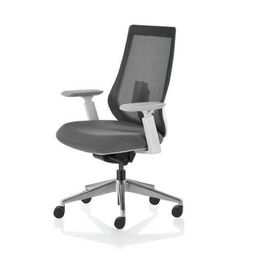 Adjustable Height Office Chair with Adjustable Armrest and Headrest – Aluminum Alloy Base Manufacturers in Delhi