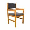 Antique Style Pine Wood Teacher Chair - 1 Seater Manufacturers, Suppliers, Exporters in Delhi