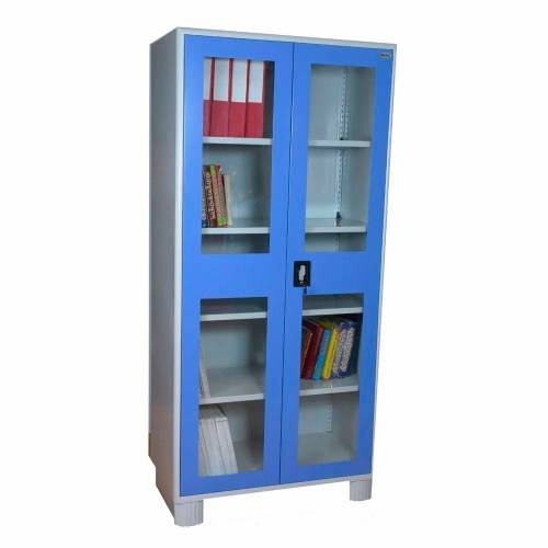 Blue Metal File Cabinet with 4 Shelves – Standard Design Manufacturers in Delhi