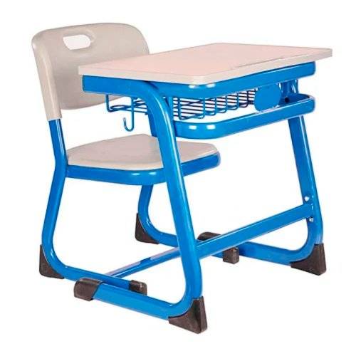 Blue Square Single Desk With High Quality Manufacturers in Delhi