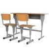 Brown Library Furniture - University Desk and Chair Set Manufacturers, Suppliers, Exporters in Delhi