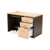 Brown Wooden Office Desk with 3 Drawers Manufacturers, Suppliers, Exporters in Delhi