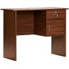 Contemporary Desk Matte Walnut Finish Manufacturers, Suppliers, Exporters in Delhi