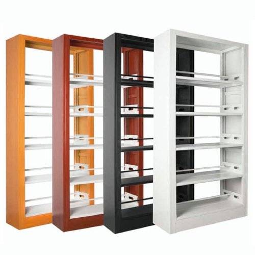 Customizable Iron Bookcase - Adjustable Height Manufacturers in Delhi