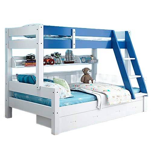 Double Size Bunk Bed With Storage Drawer And Staircase Manufacturers in Delhi