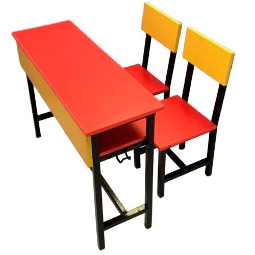 Dual Desk Bench With MDF Material Height Adjustable Customizable Color Manufacturers in Delhi