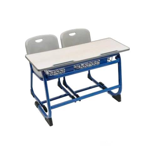 Durable Mild Steel 2 Seater Desk For School And College With Plywood Table Top Manufacturers in Delhi