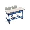 Durable Mild Steel 2 Seater Desk For School And College With Plywood Table Top Manufacturers, Suppliers, Exporters in Delhi