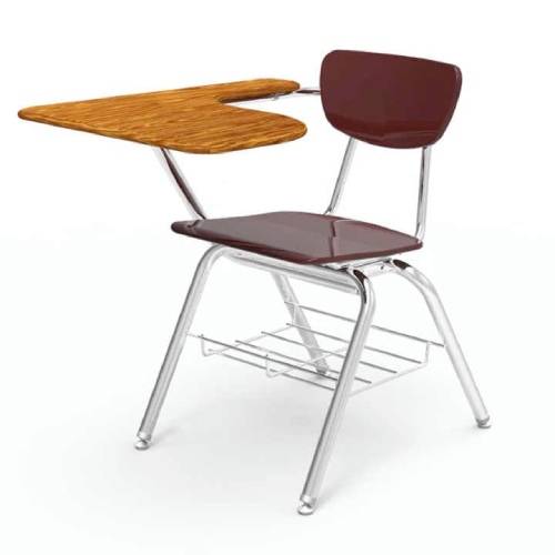 Durable School Chair with Writing Pad - Steel Tube Frame Manufacturers in Delhi