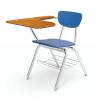 Durable School Chair with Writing Pad - Steel Tube Frame Manufacturers, Suppliers, Exporters in Delhi