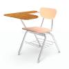 Durable School Chair with Writing Pad - Steel Tube Frame Manufacturers, Suppliers, Exporters in Delhi