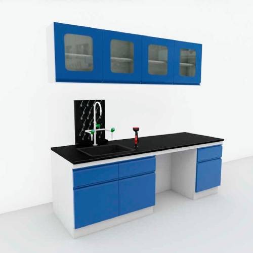 Electric Lab Furniture - Cold-Roll Steel Lab Bench Manufacturers in Delhi