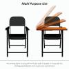 Foldable Black Wooden Chair Manufacturers, Suppliers, Exporters in Delhi