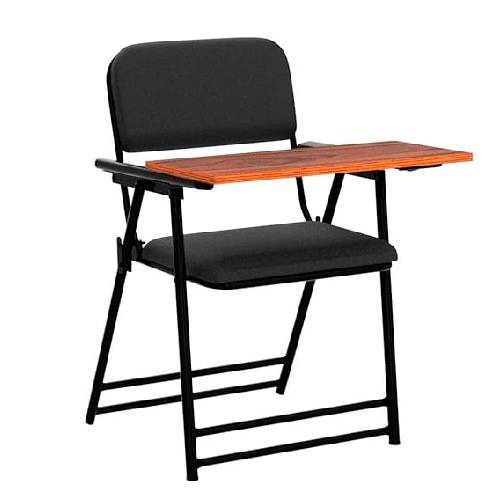 Folding Study Chair With Adjustable Writing Pad And Wrought Iron Frame Manufacturers in Delhi