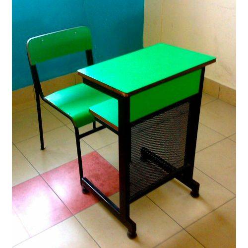 Green 2 Seater School Desk Bench Manufacturers in Delhi