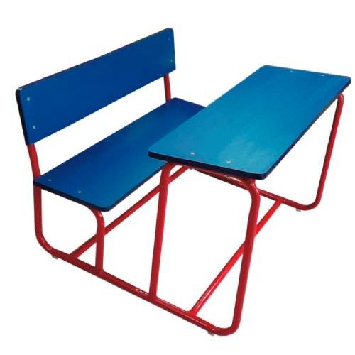 Iron Frame School Desk 2 Seater With Plywood Top Durable Mild Steel Manufacturers in Delhi