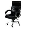 Leatherite Revolving Chair with High Back in Black Manufacturers, Suppliers, Exporters in Delhi