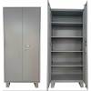 Metal Grey 6ft Almirah with Plain Pattern Manufacturers, Suppliers, Exporters in Delhi