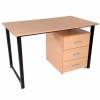 Metal Rectangular Office Desk with Drawer Storage Manufacturers, Suppliers, Exporters in Delhi