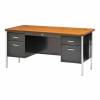 Metal Rectangular Office Desk with Drawer Storage Manufacturers, Suppliers, Exporters in Delhi