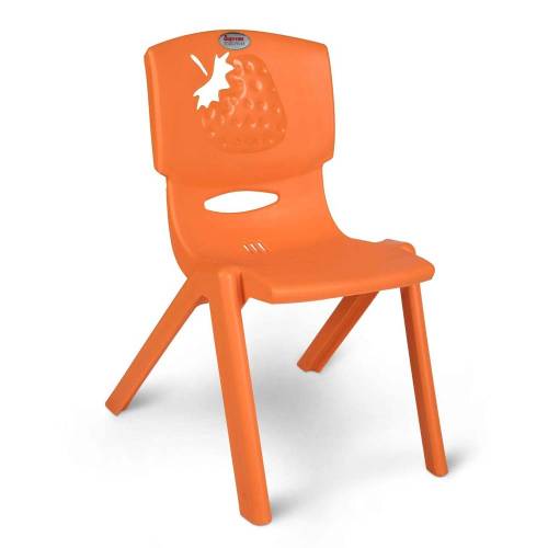 Modern Non Foldable Plastic Chair Polished Finish No Writing Pad Non Rotatable Design Manufacturers in Delhi