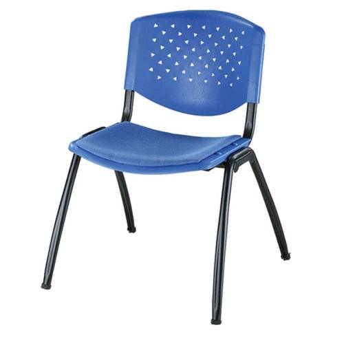 Modern Plastic Chair with Fabric and Plastic Seat Polished and Glossy Finish Standard Design Plastic Student Chairs Manufacturers in Delhi