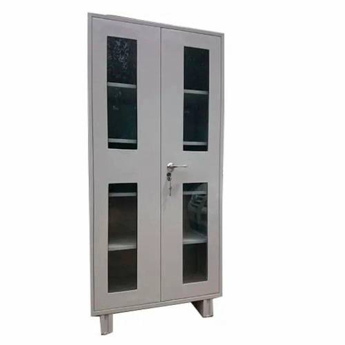 Office Cabinet, Gray, 4 Shelves, 2 Door Storage Manufacturers in Delhi