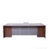 Office Desk With Drawer Storage In Choco Walnut And Slate Grey Manufacturers, Suppliers, Exporters in Delhi