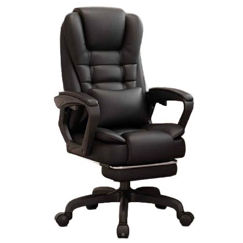 Premium Leather Revolving Office Chair with Adjustable Height Manufacturers in Delhi