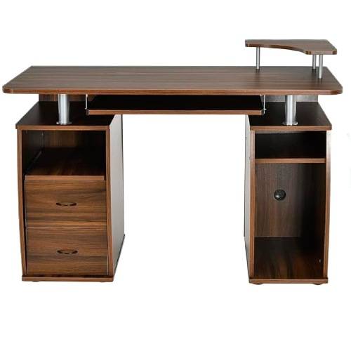 Rectangular Brown Office Desk Manufacturers in Delhi