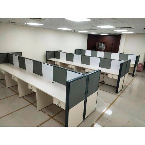 Rectangular Office Desk – Plywood Surface, Mild Steel Frame Manufacturers in Delhi