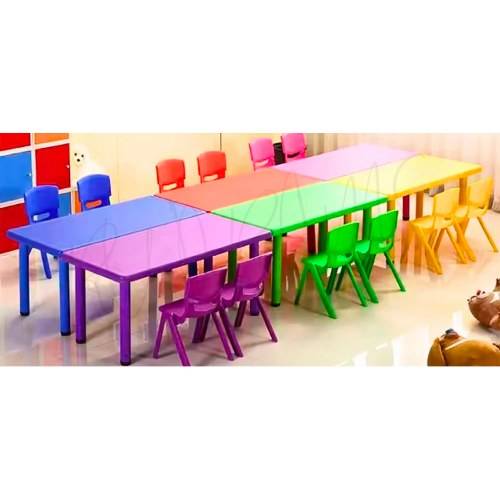 Red Plastic Play School Furniture Manufacturers in Delhi