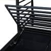 Sturdy Metal Bunk Bed Powder Coated Black Finish Manufacturers, Suppliers, Exporters in Delhi