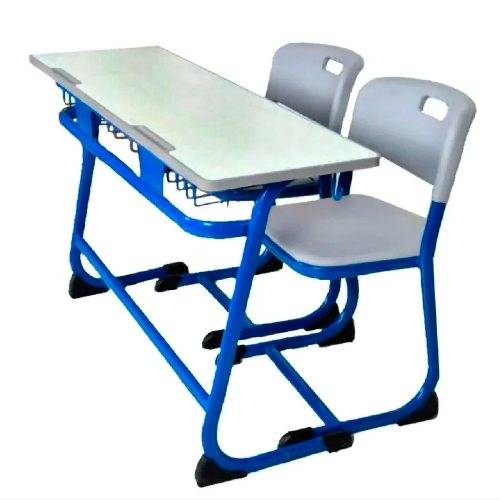 Sturdy Seater School Desk With Mild Steel Frame Manufacturers in Delhi