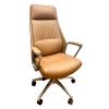 Stylish High Back Office Chair with Leather Seat Manufacturers, Suppliers, Exporters in Delhi