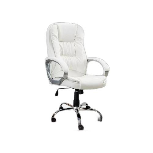 White Fabric Revolving Office Chair Manufacturers in Delhi