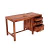 Wood Study Table With Drawer Honey Finish Solid Wood Top Manufacturers, Suppliers, Exporters in Delhi