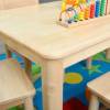 Wooden Rectangle Table Durable And Stylish For Schools And Homes Manufacturers, Suppliers, Exporters in Delhi