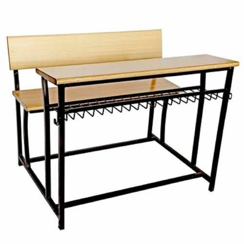 Wooden Top 2 Seater Dual Desk Bench Manufacturers in Delhi