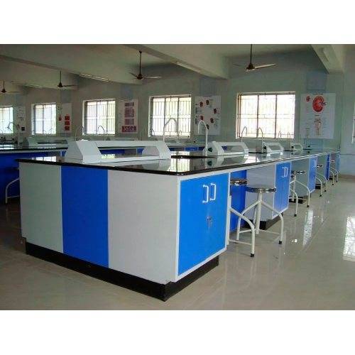 Wooden and Granite Rectangular Laboratory Furniture Manufacturers in Delhi